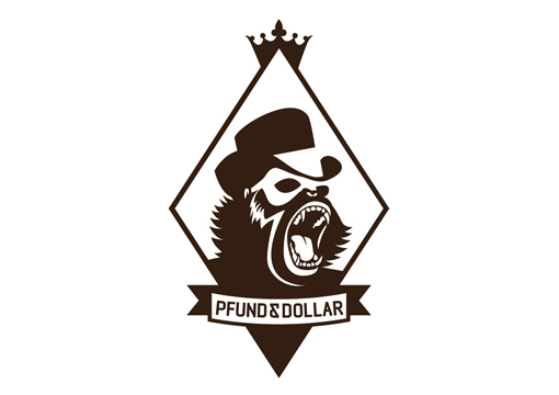 Logo Pfund und Dollar
