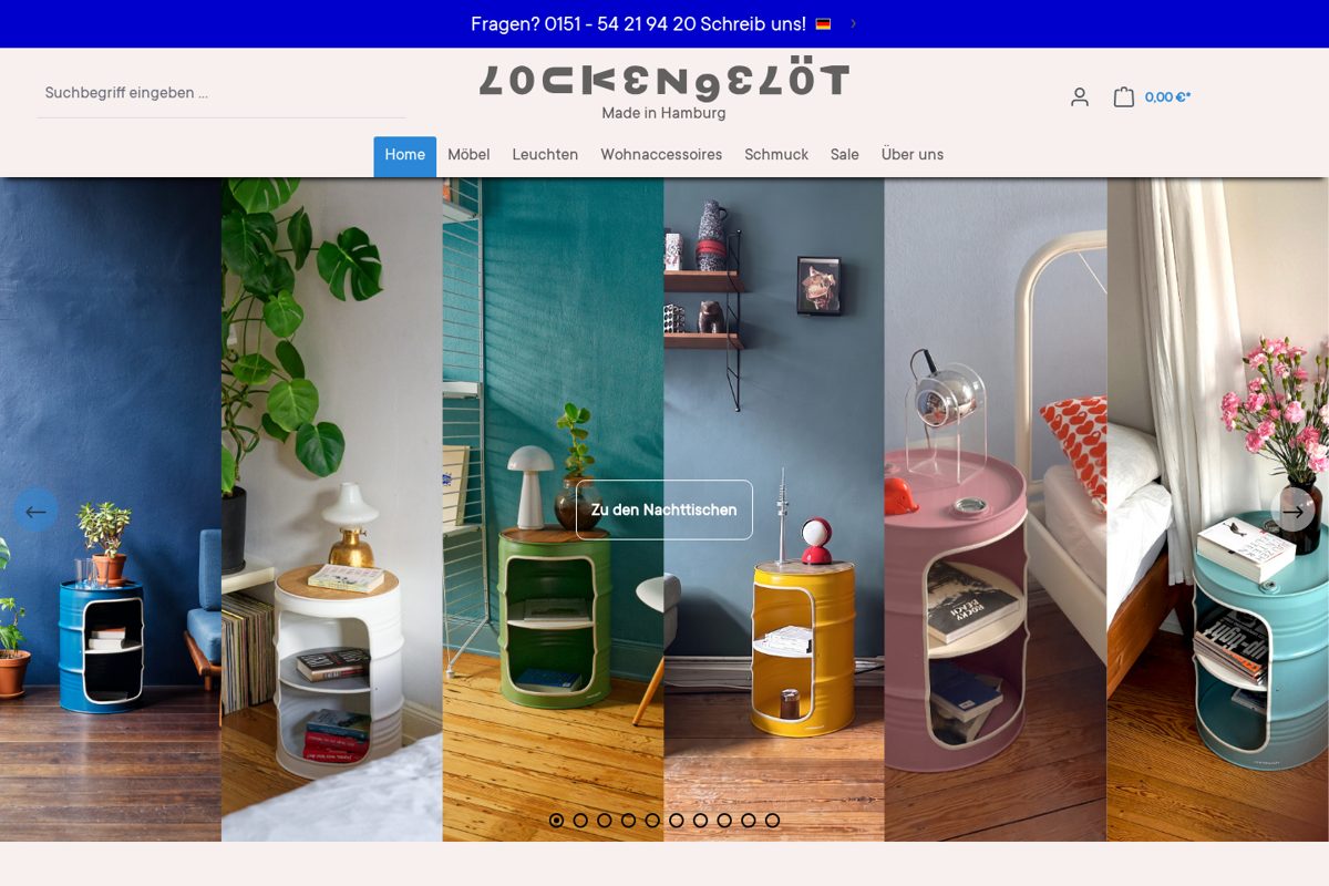 Lockengelöt – Website