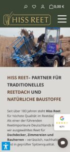 Hiss Reet – mobile Ansicht