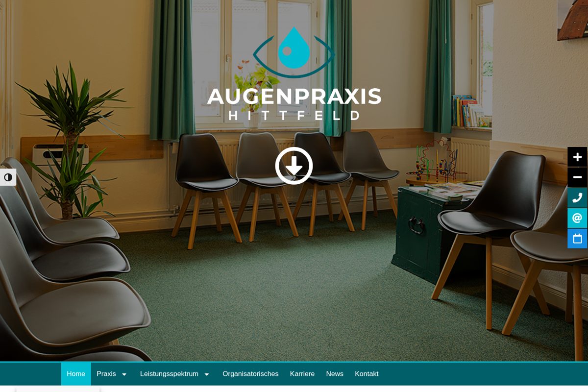 Augenpraxis Hittfeld – Website
