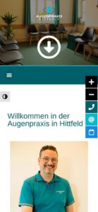 Augenpraxis Hittfeld – mobile Ansicht
