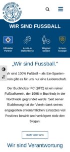 Buchholzer Fussball Club – mobile Ansicht