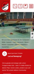 TV Welle – mobile Ansicht