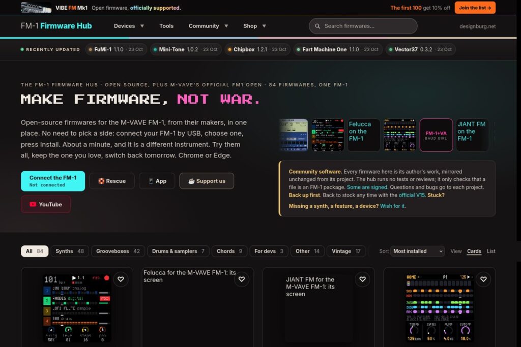 The Firmware Hub – Website